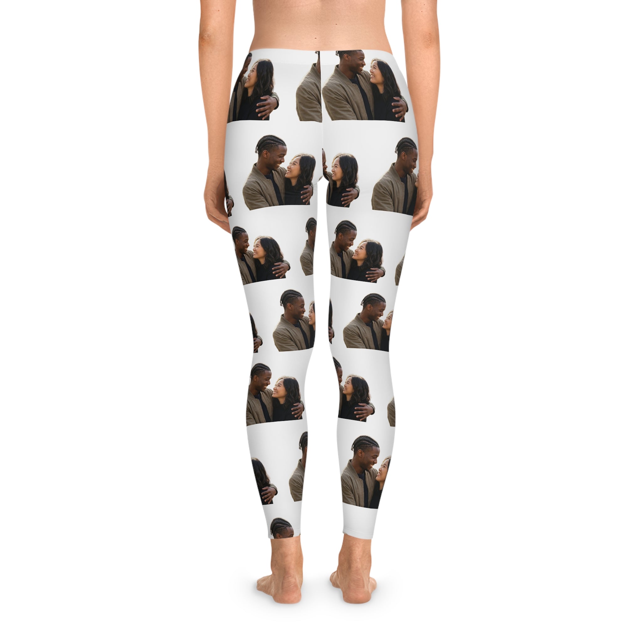 The Squat-Proof Security Custom Face Leggings