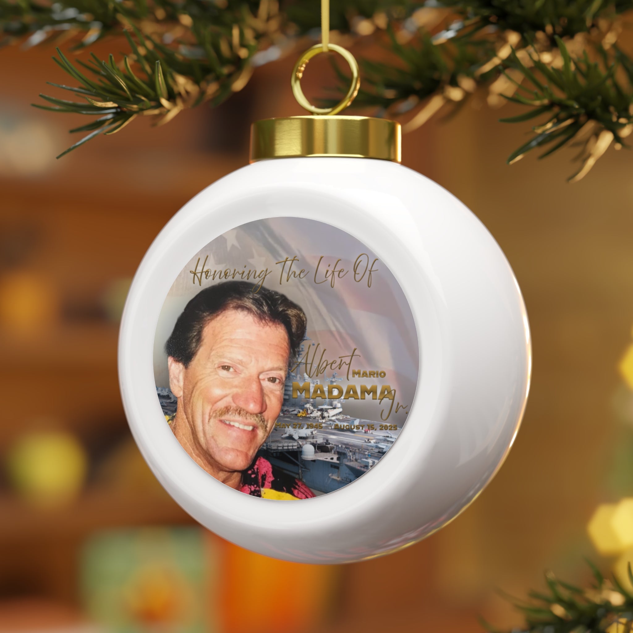 Albert Christmas Ornament