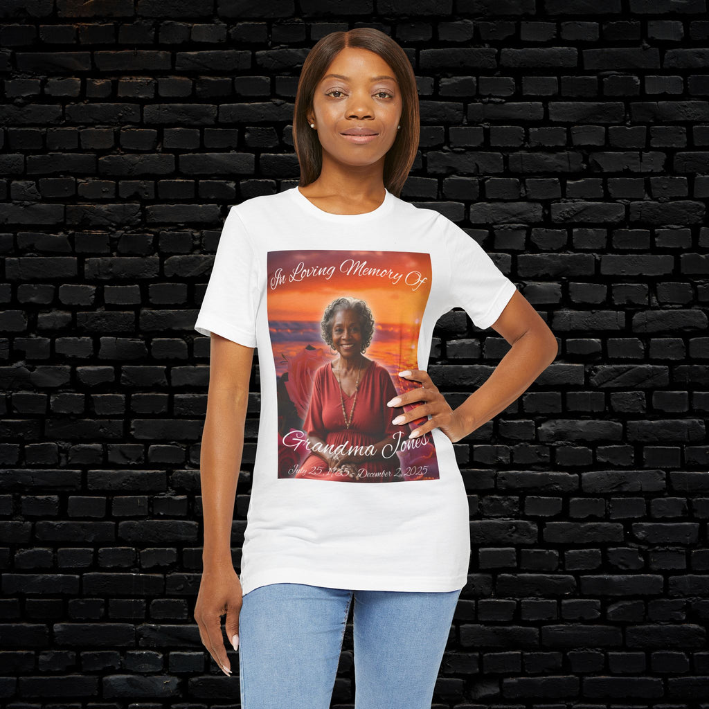 Custom Memorial Shirt