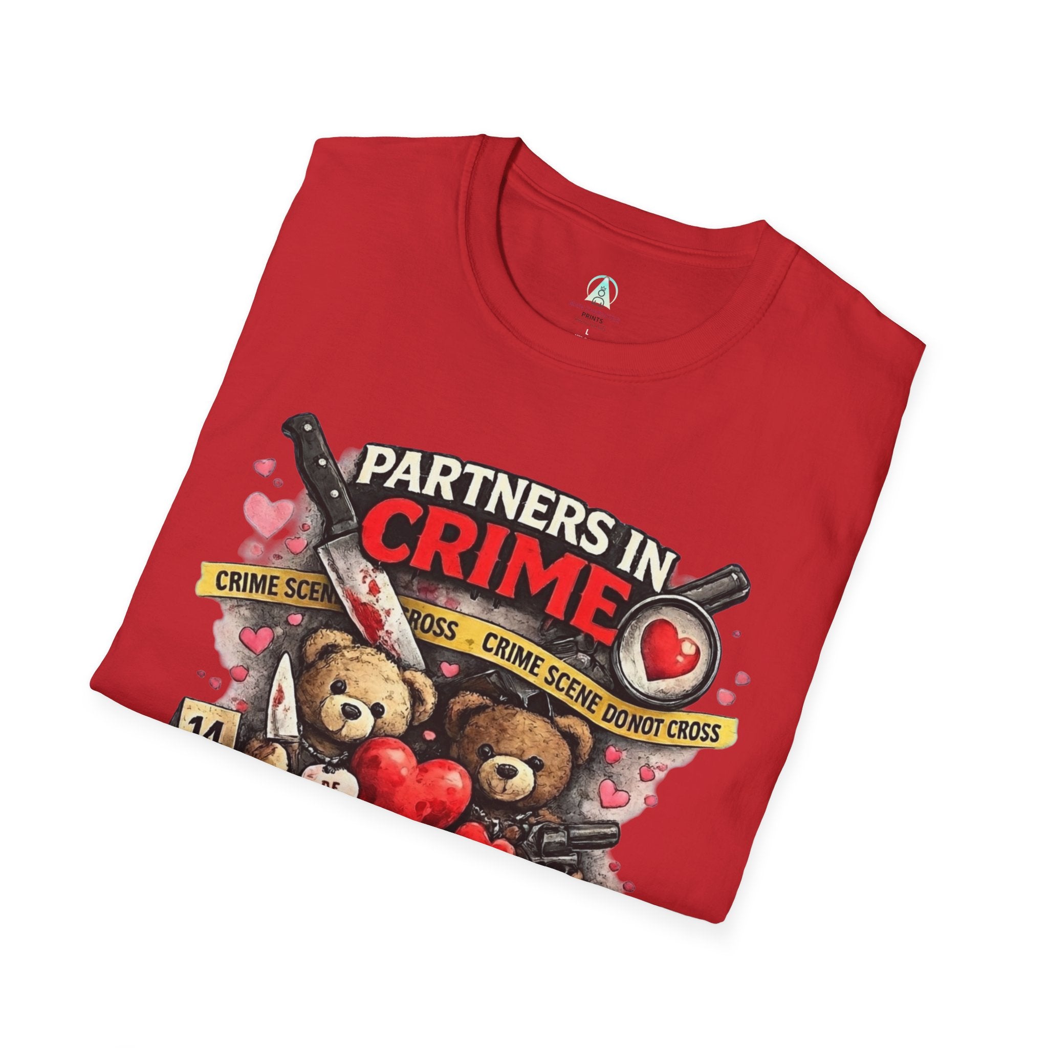 "Partners In Crime" Valentine's Day T-Shirt