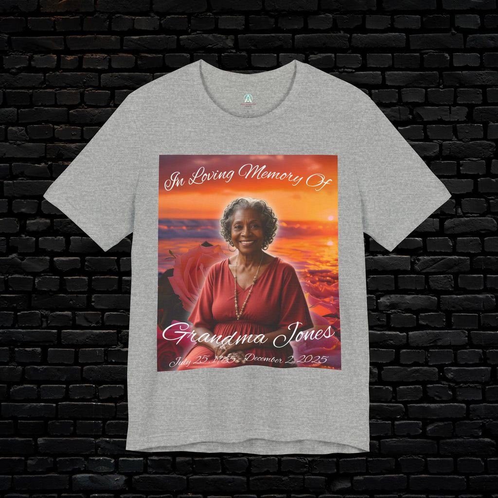 Custom Memorial Shirt