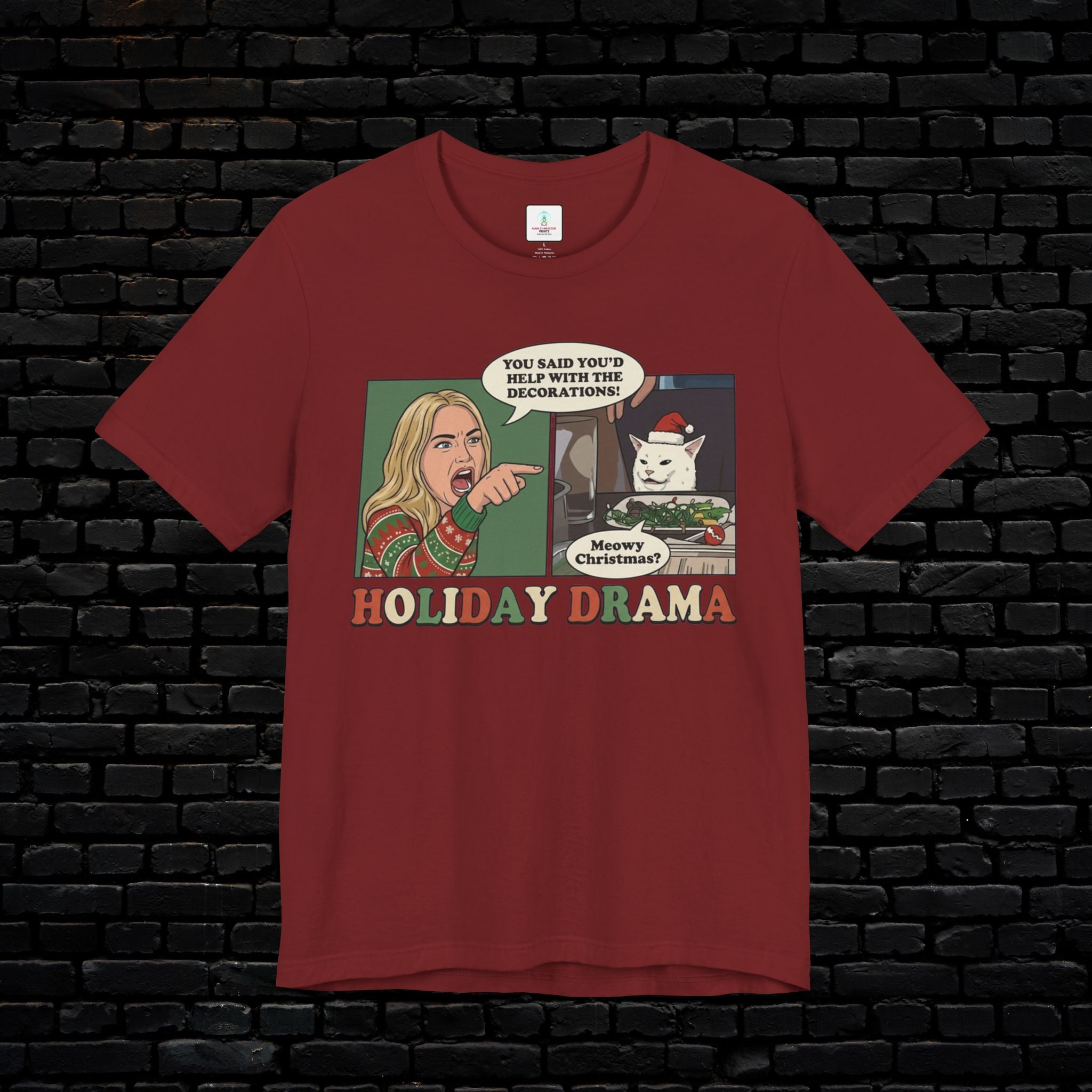 🎁 Holiday Drama Tee