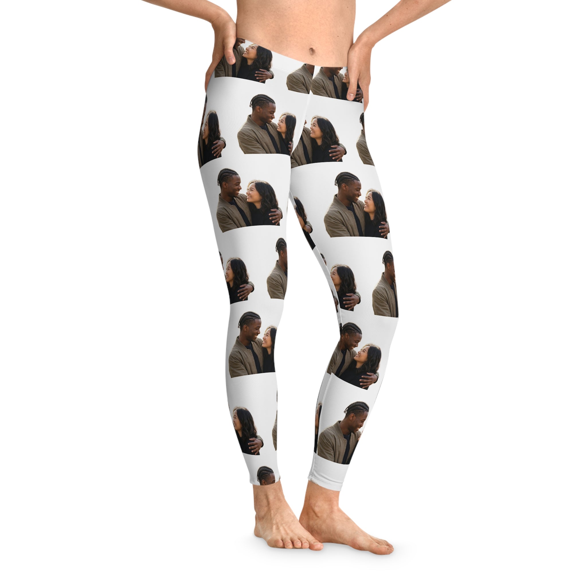 The Squat-Proof Security Custom Face Leggings